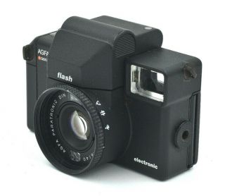 Vintage AGFA OPTIMA Flash Electronic Sensor 35mm Film Camera 4