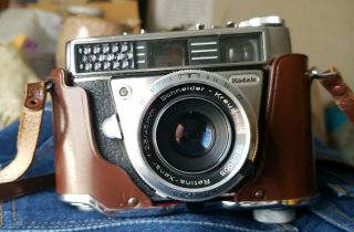 Vintage Kodak Retina Automatic Iii 35mm Camera With Case