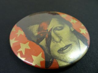 Vintage Pin Badge - David Bowie - Ziggy Stardust - Rock