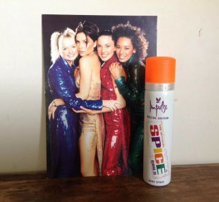 Vintage Spice Girls Memrobila Impulse Body Spray Ltd Edition Official Fan Club