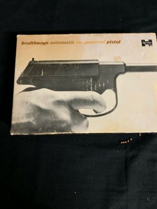 Healthways Plainsman 9401 Automatic Co2 Bb Powered Pistol Gun Revolver N Box Vtg