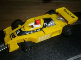 Scalextric Vintage C134 Renault Elf Turbo F1 Car 15 And Fast