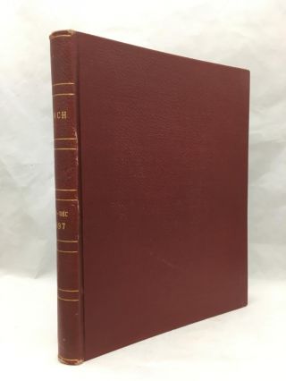 Hardcover Bound Punch Or The London Charivari: Volume Cxiii July - December 1897