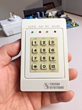 Vintage Tecom Systems Keypad,  Compatible With Challenger V8 & V10 - Must Have