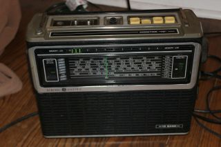 Vintage Ge General Electric 10 Band Monitor Radio Sw Cb Receiver Model 7 - 2970b