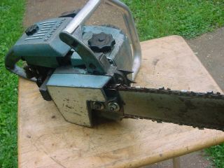 Vintage Homelite XL12 Chainsaw complete for repair great compression 6