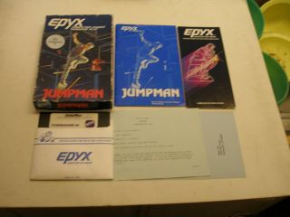Jumpman By Epyx For Commodore 64