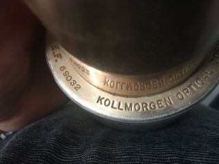 Kollmorgen Snaplite Projector Film Movie Lens 3 in.  E.  F BX 241 f:1.  9 6