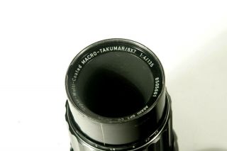 Pentax - Multi - Coated MACRO - Takumar 6x7 135 f4 lens 2