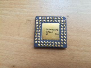 80387,  Intel A80387 - 20,  SX105,  Vintage FPU,  coprocessor,  GOLD 4