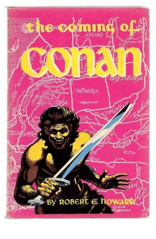 The Coming Of Conan By Robert E.  Howard First Kelly Freas Cover