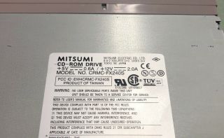 VINTAGE MITSUMI CD ROM DRIVE CRMC - FX240S 317210 - 001 3