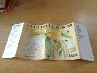 1965 First Edition - The Man With The Golden Gun - Ian Fleming - 1st Print VG, 7