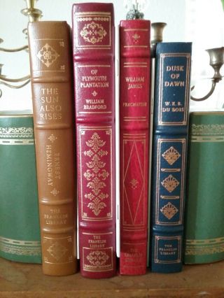 The Franklin Library - Ernest Hemingway - Bradford - W.  E.  B.  Dubois - William James