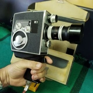 Bolex Paillard Reflex K1 8mm Movie Camera plus Kodachrome II 4