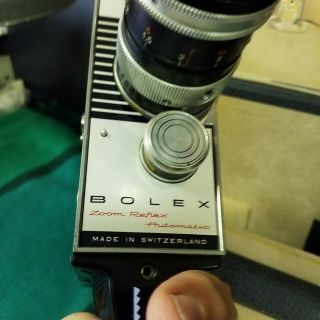 Bolex Paillard Reflex K1 8mm Movie Camera plus Kodachrome II 5