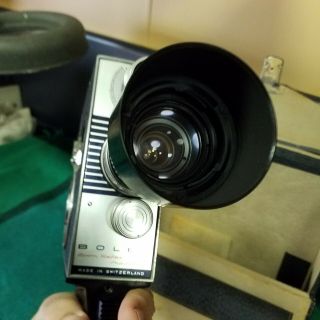 Bolex Paillard Reflex K1 8mm Movie Camera plus Kodachrome II 6