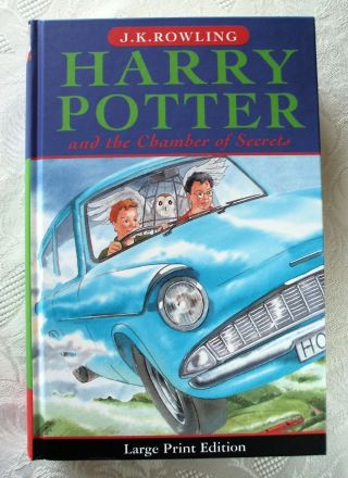 Harry Potter And The Chamber Of Secrets Uk First Edition - 1st Print.  Hardback