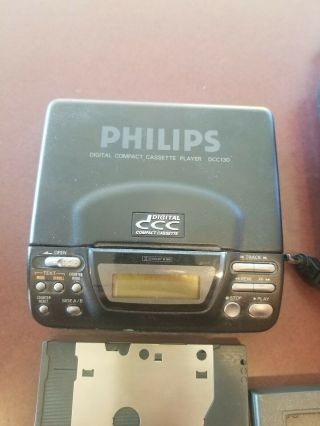 Philips DCC 130 Portable Digital Compact Cassette Recorder/Player 2