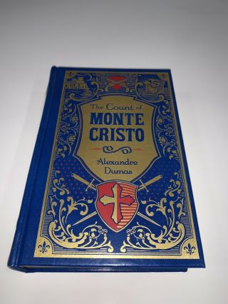The Count Of Monte Cristo By Alexandre Dumas Leather Bound Hardback
