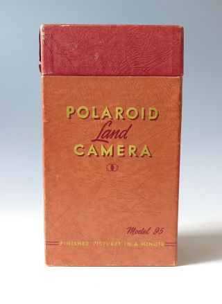 POLAROID LAND CAMERA MODEL 95 WITH BOX 2