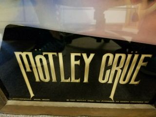 Vintage 80s - 1985 MOTLEY CRUE THEATRE OF PAIN 15X19 MARK WEISS PHOTOGRAPH PIC 5