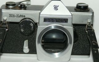 Cosina Hi Lite 35mm SLR,  Lens Cosinon F=1.  4 F=5 5 8