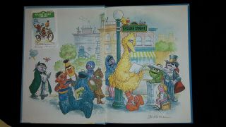 Vintage 1978 The Sesame Street Library Vol.  1 - 15 COMPLETE w Bookcase 6