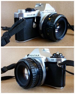 PENTAX ME SE Camera & SMC PENTAX - A 50mm f/2 Lens 7