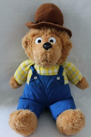 Vtg Berenstain Bears Soft Stuffed Papa Bear / Teddy Bear Plush/toy 20 " (z1)