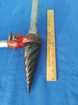 Ridgid Tools No.  2 - S Spiral Reamer For 1/4 To 2 " Pipe - Vtg Heavy Duty Usa Tool