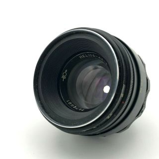 Vintage Ussr Lens Helios 44 - 2 Bokeh 58mm F/2 M42 Soviet Nikon Canon Zenit Camera