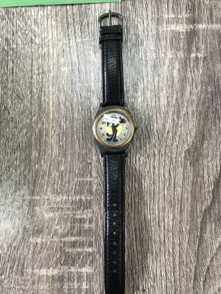 Vintage Limited Edition Fossil Felix the Cat Watch and Pin 3
