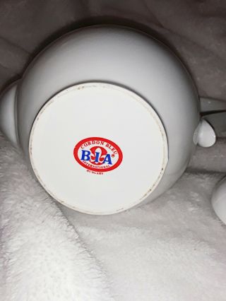 Vintage Decorative BIA Cordon Bleu Porcelain Tea Pot 5