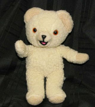 Vtg 1986 Russ Snuggle Fabric Softener Bear 10 " Plush Stuffed Animal Lever Bros
