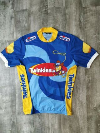 Vintage 2003 Twinkies Pearl Izumi Made In Usa Cycling Jersey X - Large Xl