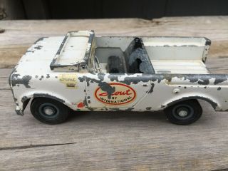 Vintage White International Harvester Scout Toy 4