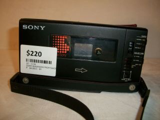 Sony Walkman Professional WM - D6C Stereo Audio Cassette Recorder & Case FAULTY 2