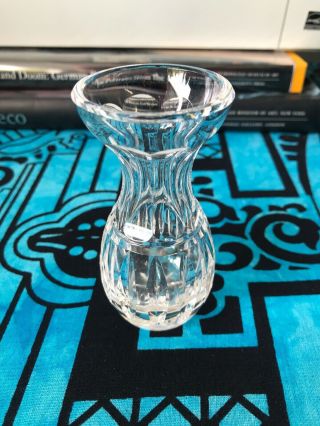 Waterford Crystal Bud Vase Traditional Vintage Elegant Home Vanity Display