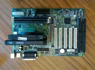 Aopen Ax6bc Pc Motherboard / Ram / Pentium Ii 300 Cpu