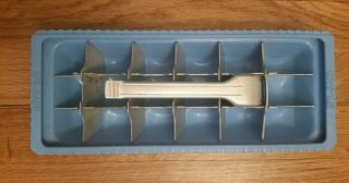 Magic Touch Spil Gard By General Motors Blue Vintage Ice Cube Tray - Vgc