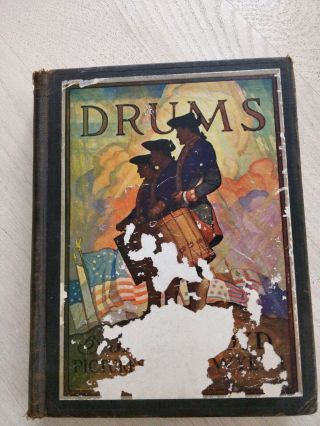 James Boyd Drums Illustrated By N.  C.  Wyeth Charles Scribner 