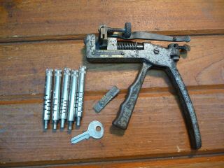 Vintage Curtis Industries Key Cutter Locksmith