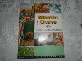 1960 Marlin Firearms Co.  Gun Booklet 90th Anniversary Prices