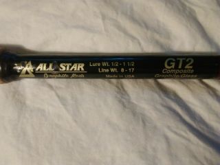 Vintage All Star " Gt2 " Composite/glass 6 
