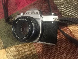 Two (2) Vintage Pentax K1000 35 mm Cameras w/ 50 mm lenses 2