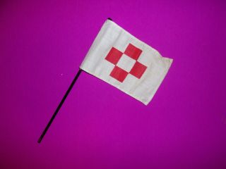 1964 Vintage Gi Joe: Medic Red Cross Flag - Unbroken