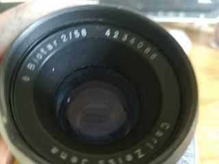 Ihagee Varex Exakta 35 MM Camera Carl Zeiss Lens 4