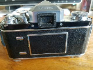 Ihagee Varex Exakta 35 MM Camera Carl Zeiss Lens 6