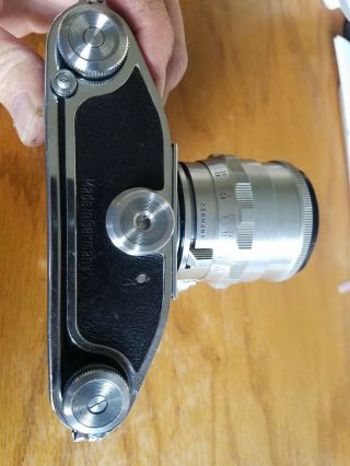 Ihagee Varex Exakta 35 MM Camera Carl Zeiss Lens 7